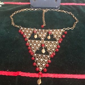 NWT Hollister Necklace & 3 sets of earrings (Sku 115)